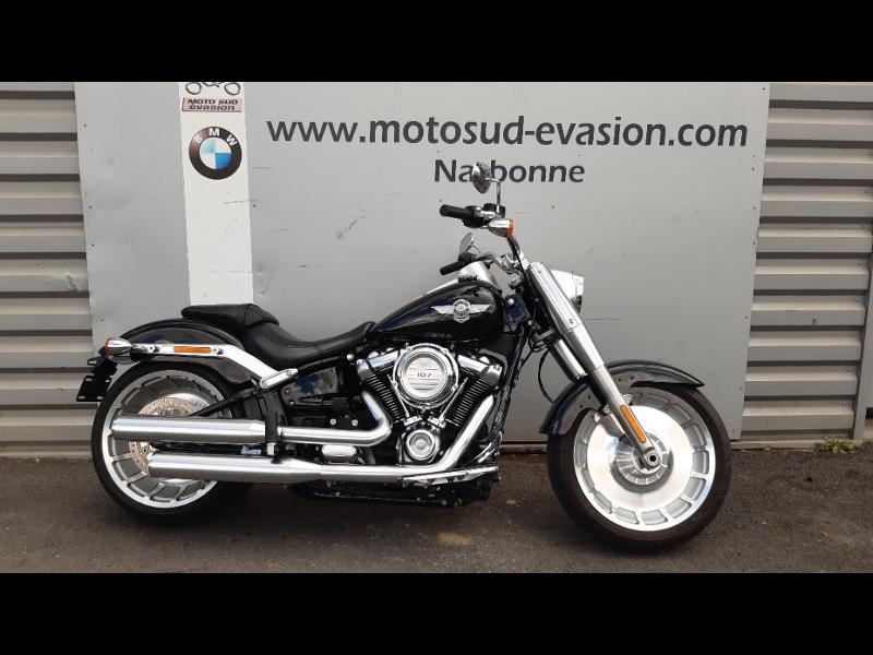 moto Softail Fat Boy 1745 Noir ABS 2018