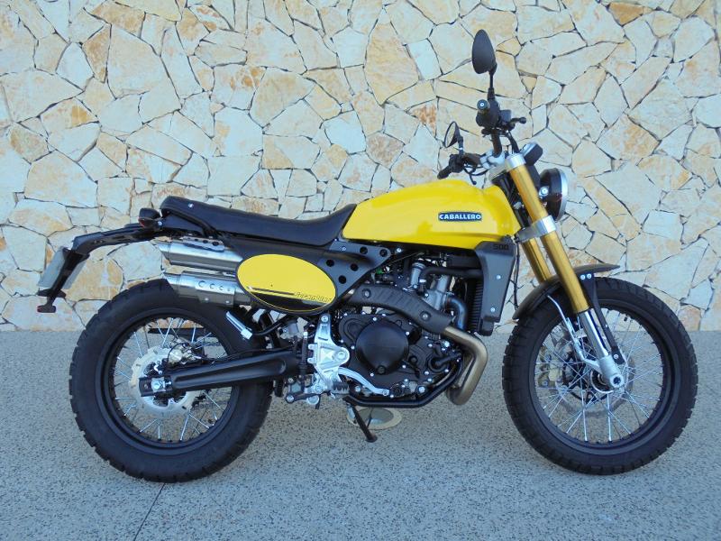 moto  Caballero 500 Scrambler occasion