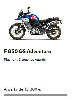 F 850 GS ADVENTURE BMW