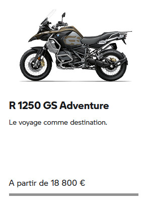 R 1250 GS ADVENTURE BMW