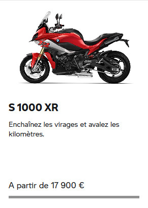 S 1000 XR BMW