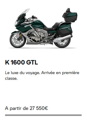 K 1600 GTL BMW